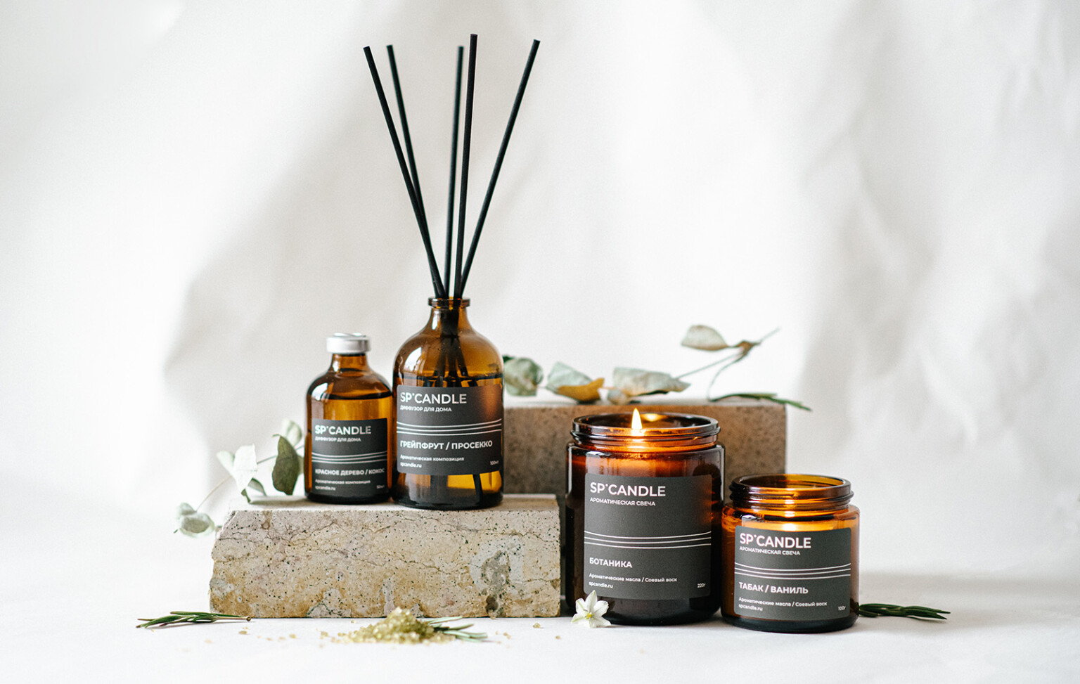 Ароматическая свеча 